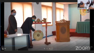 Telah Terlaksana Pelantikan Online Mahasiswa Baru TA 2020/2021